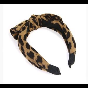 Leopard Print Headband Top Headband Brand New Knotted Headband Animal Print